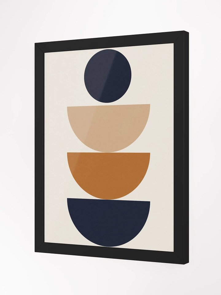 Geometric Harmony Framed Poster product image (13)