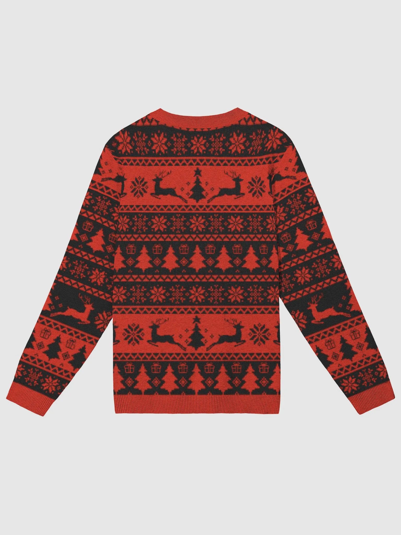 Jon's Naughty Banned List Sweater RED/Black product image (2)