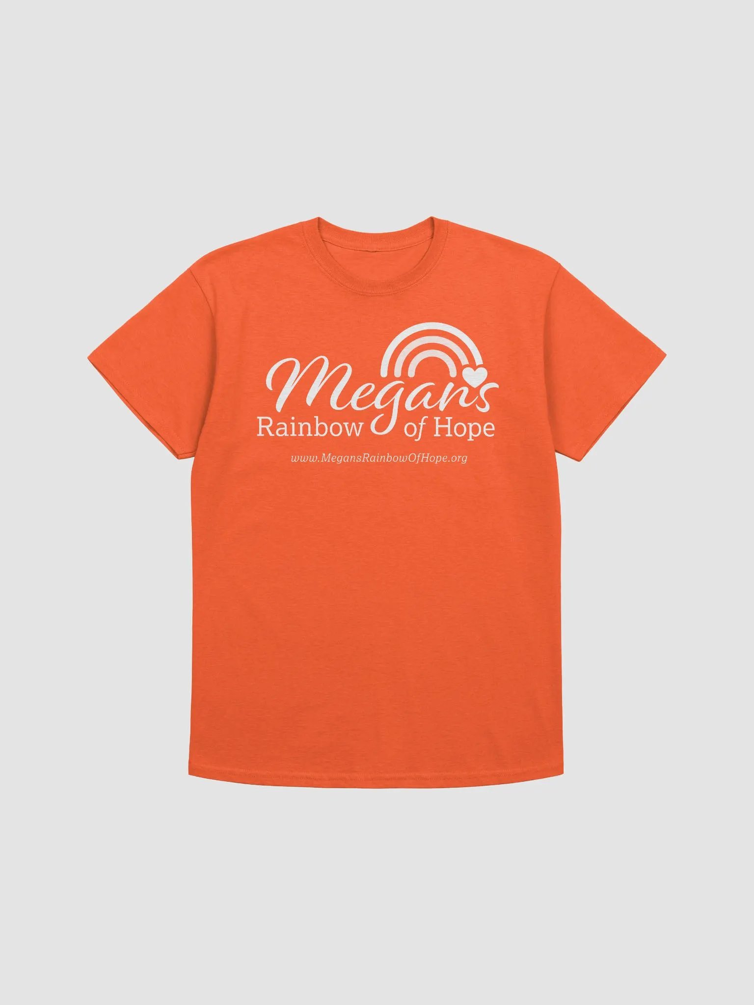 Megan's Rainbow of Hope Short Sleeve T-Shirt product image (1)