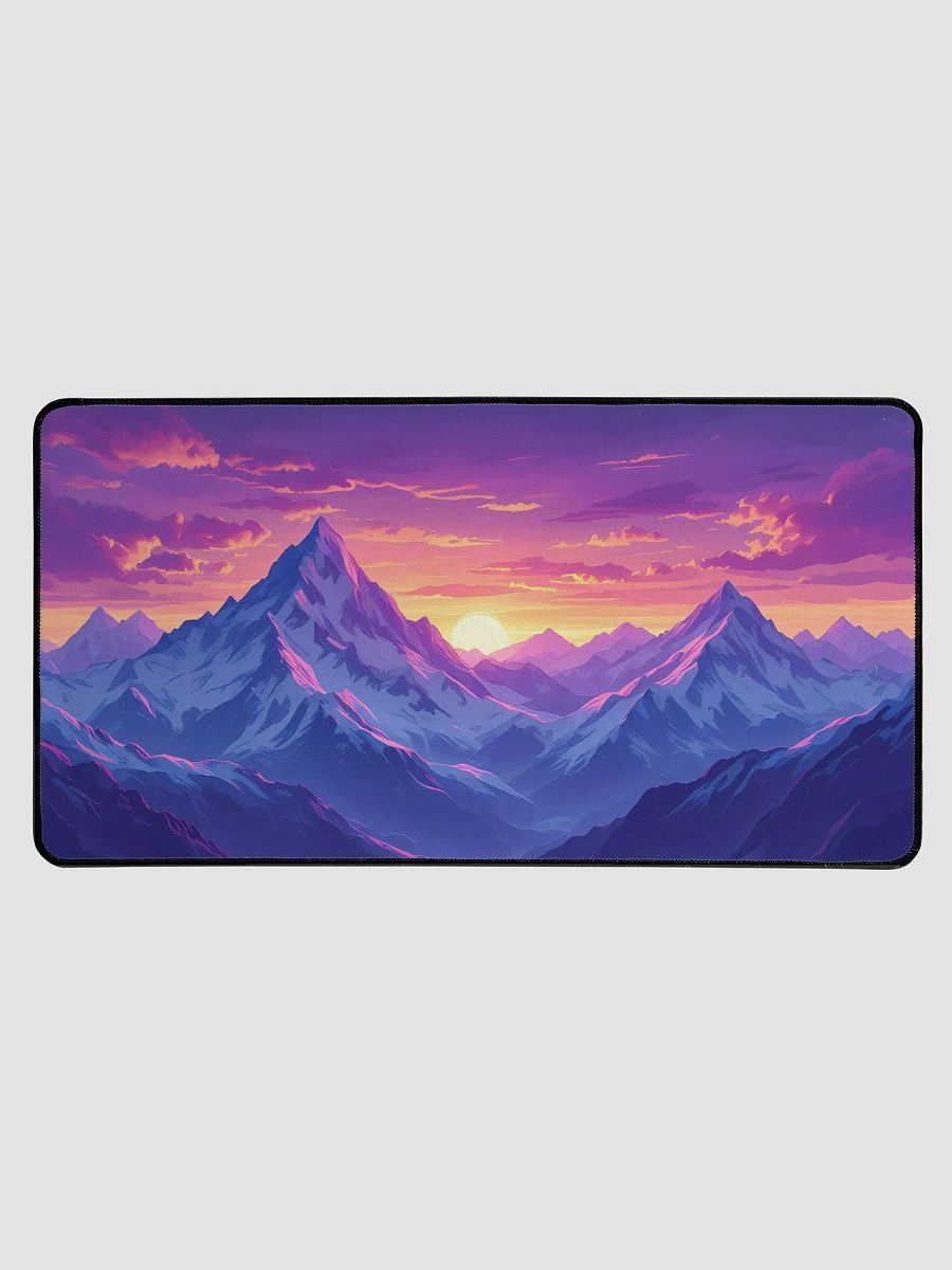 Colorful Mountains cape Desk Mat product image (1)