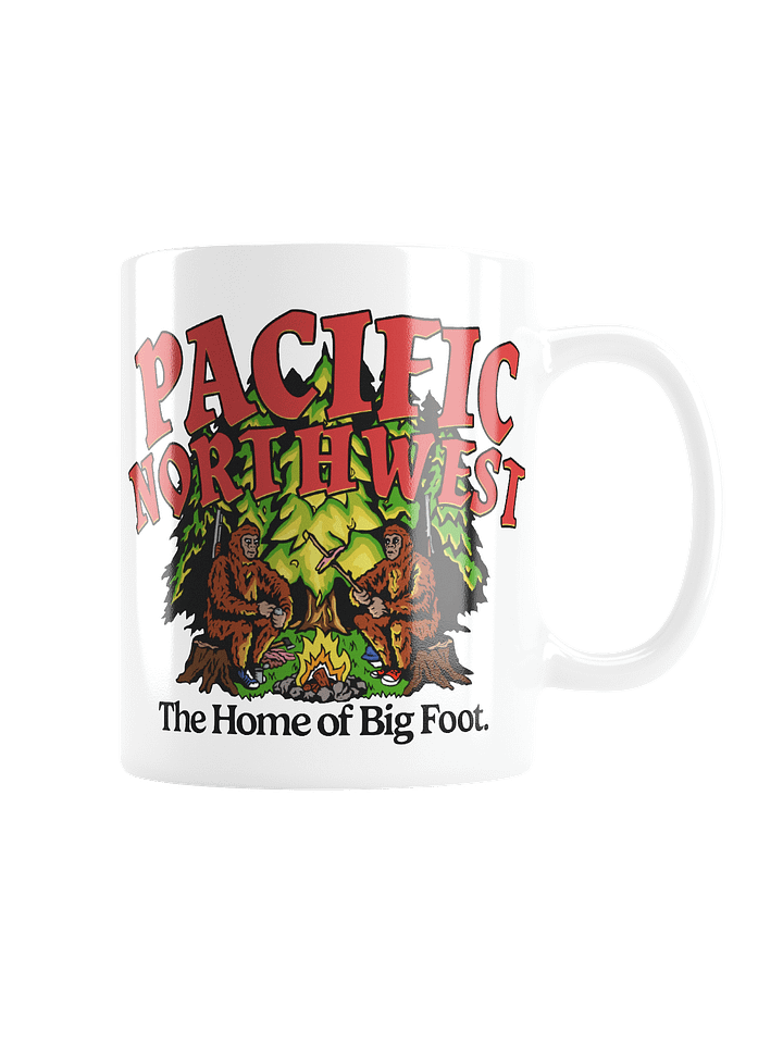 The Home of Big Foot - White Mug product image (2)