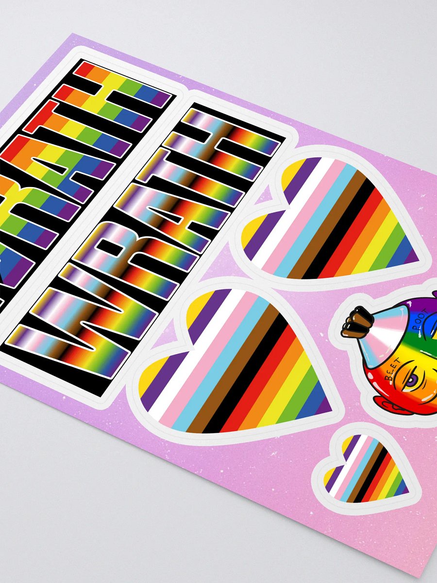 WRATH 2023 sticker sheet product image (2)