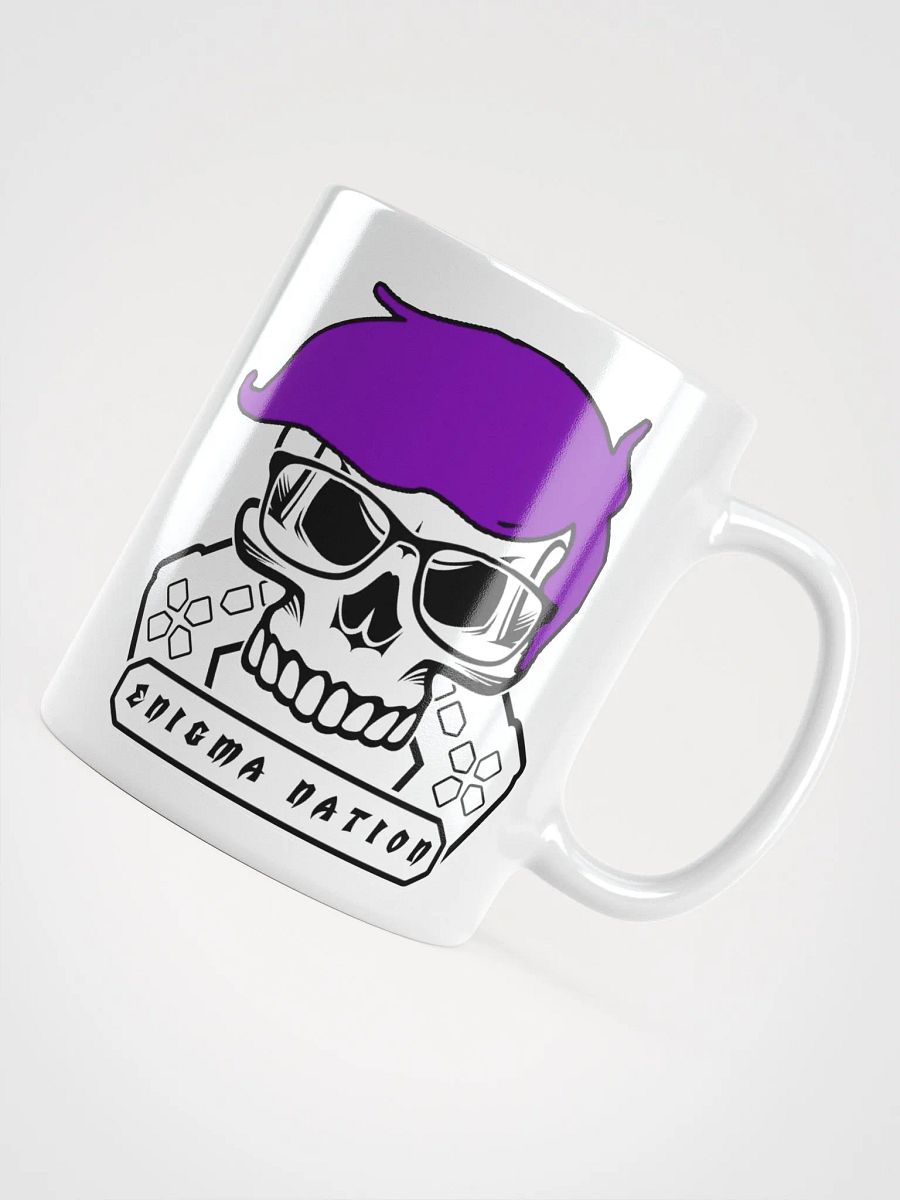 Enigma Nation White Glossy Mug product image (11)