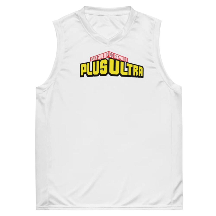 Never Give Up Go Beyond Plus Ultra Basketball Jersey product image (2)