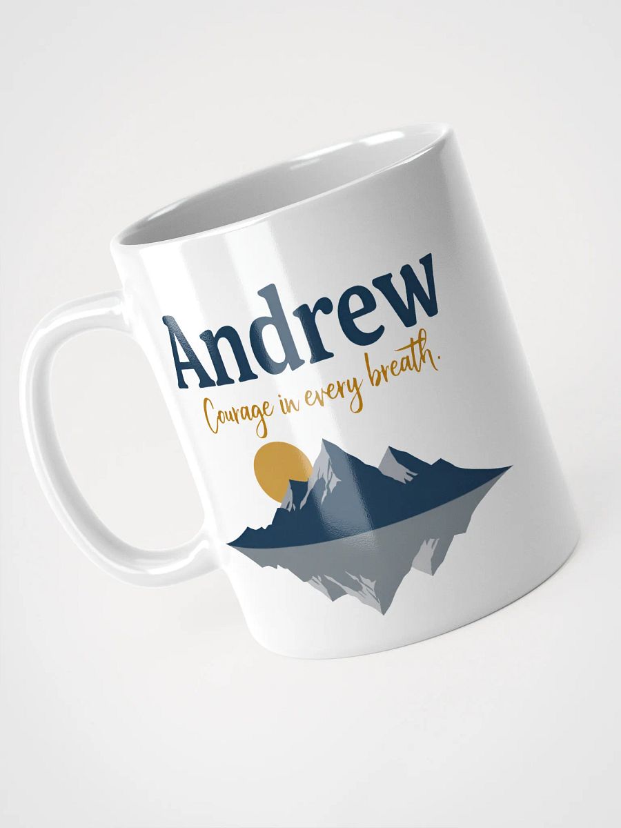 Andrew Mug – Courage in Every Breath | Personalized Inspirational Gift product image (3)