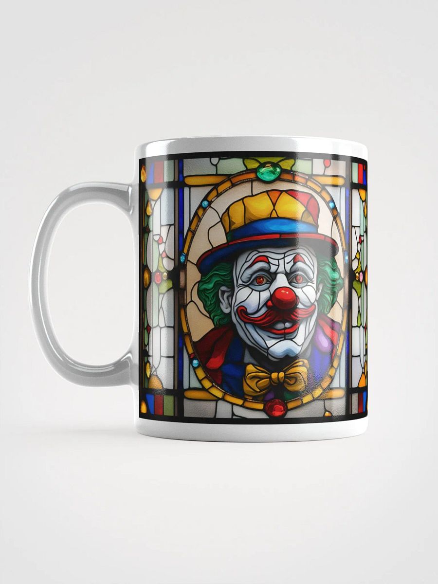 #006 Whistlin' Willie Clown Stained Glass Mug product image (18)