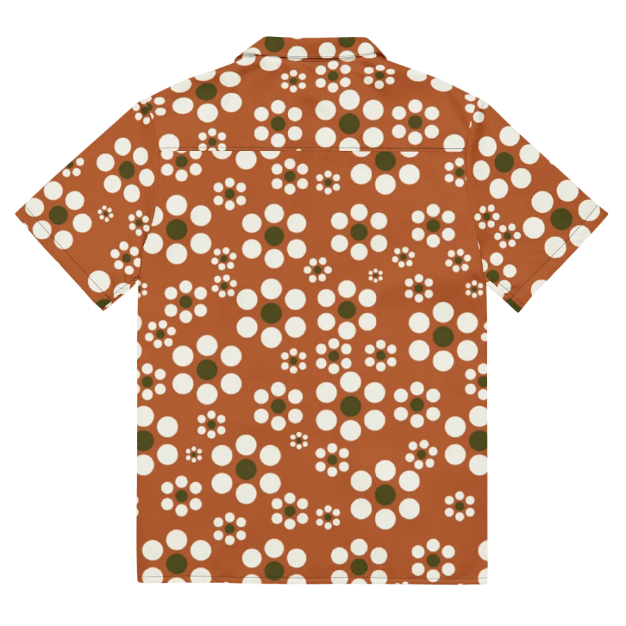Mexican Floral TerracottaHawaiian Shirt product image (10)