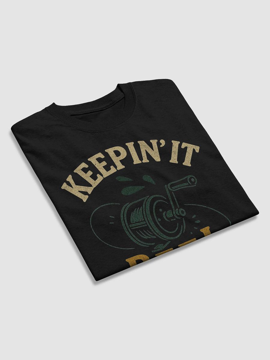 Keepin' It Reel Vintage Fishing T-Shirt – Funny Retro Angler Humor Tee product image (16)