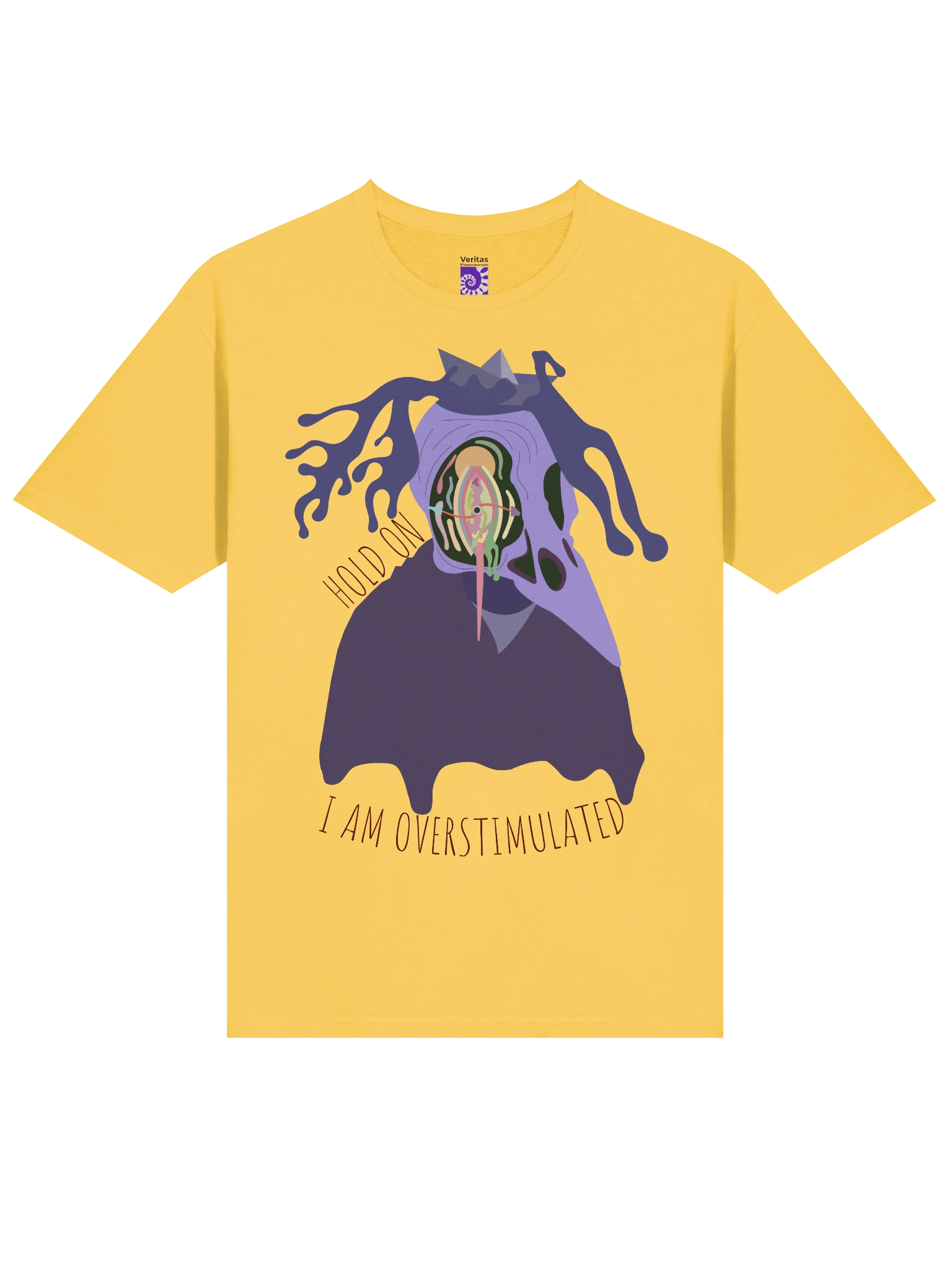 Hold on, I am overstimulated teeshirt product image (45)