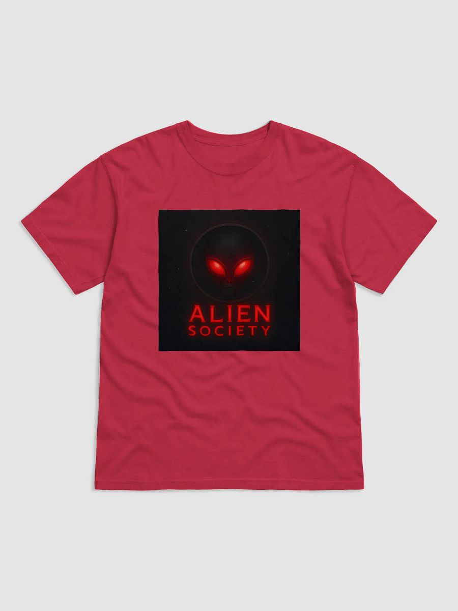 Glowing red eyes Alien Society T-Shirt product image (1)