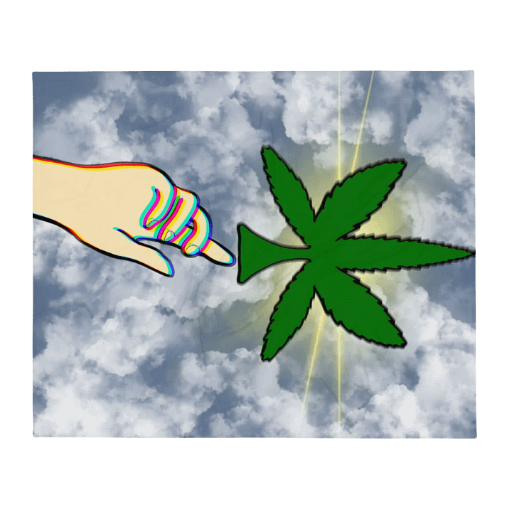 Holy Bud Throw Blanket product image (13)