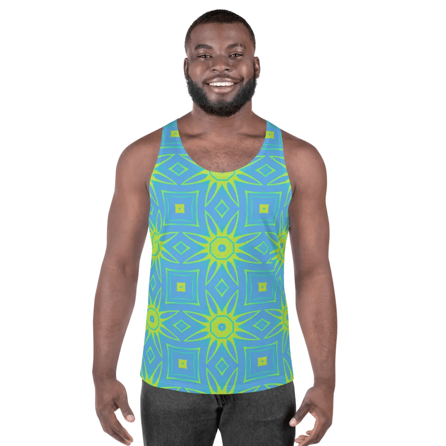 Kaleidoscopic Dreams All-Over Tank Top product image (5)