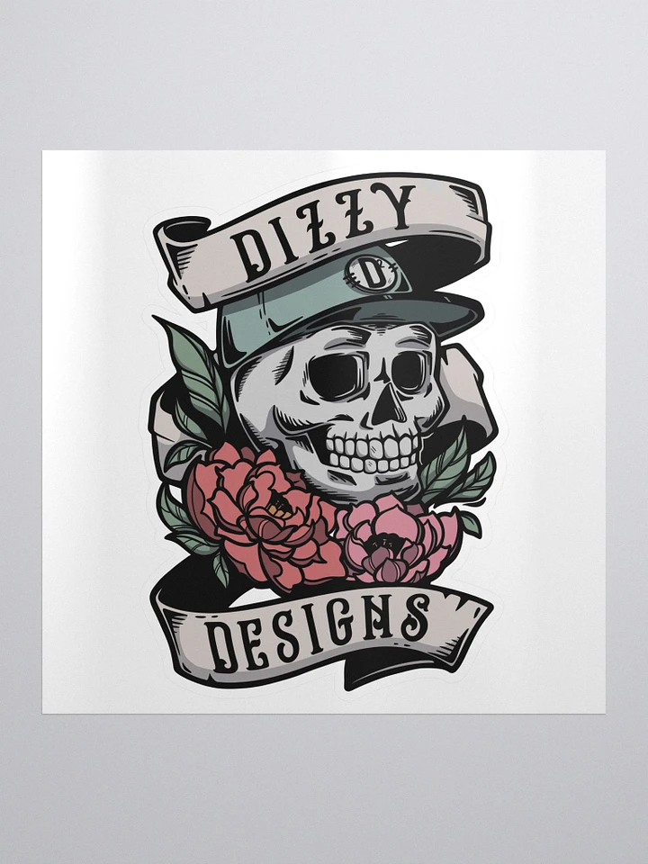 Dizzy Design Colorful Sticker product image (1)
