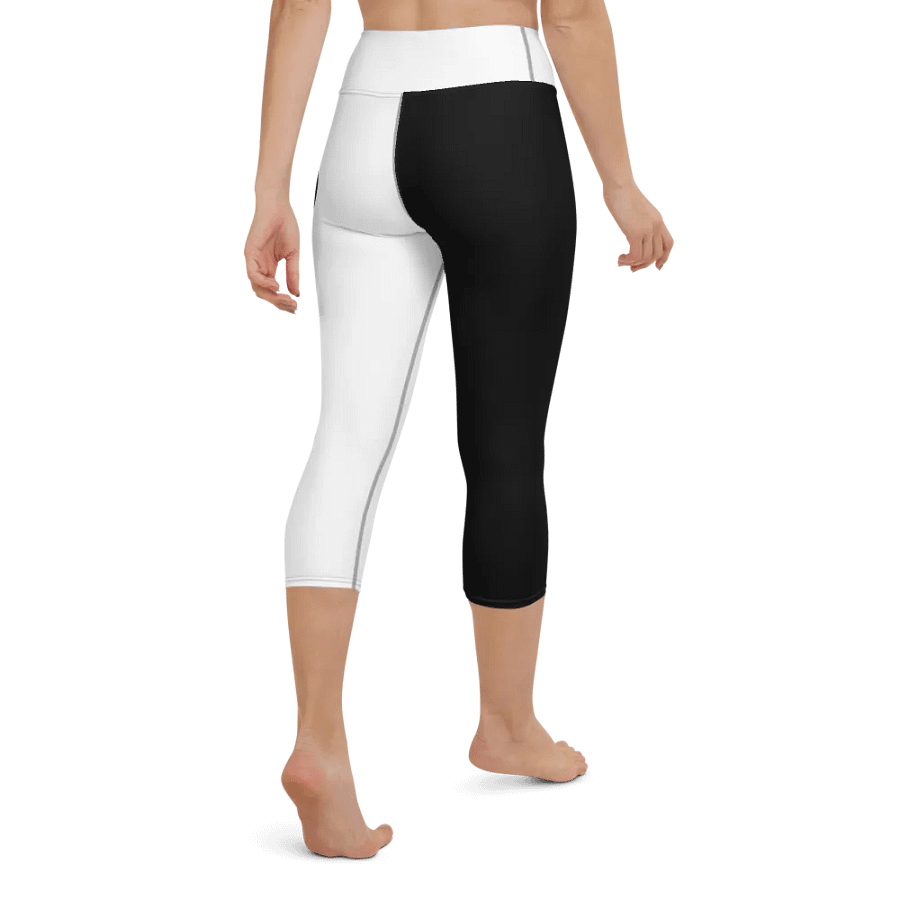 Copy of Fish Flexi Capri Yoga Leggings – 90s Vibes, Ultimate Comfort! product image (4)