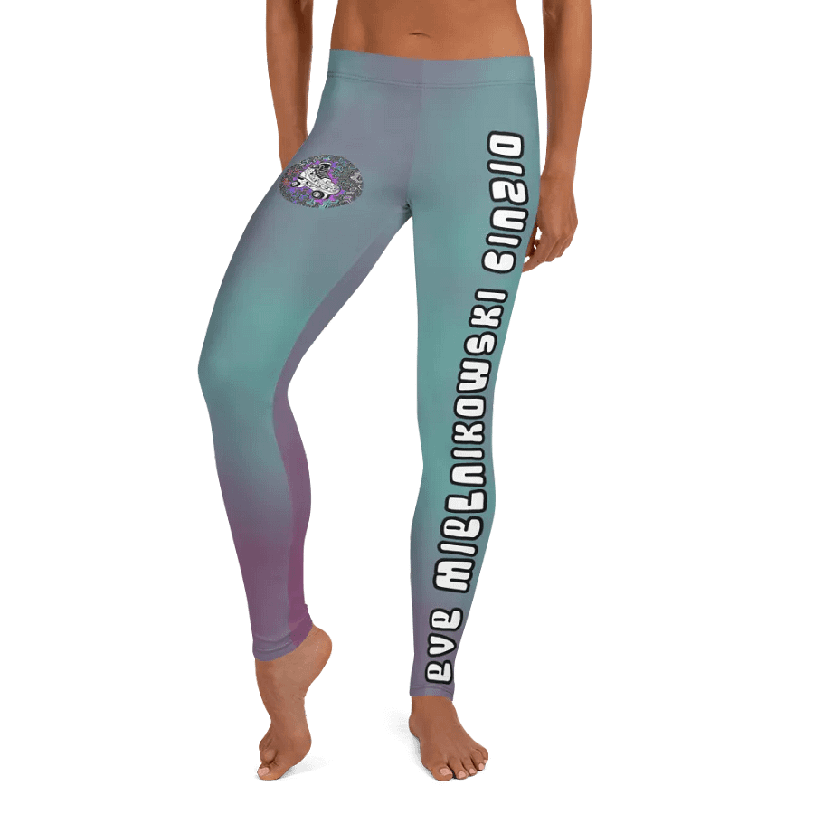 Branded Cloudy leggings Purple/Blue product image (9)