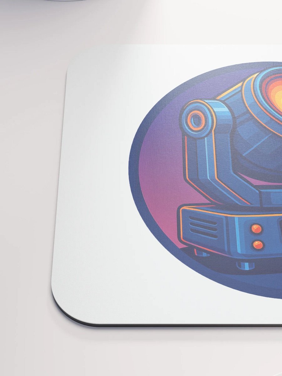 Theatrically Jerry: Neon Moving Head Light Mouse Pad product image (6)