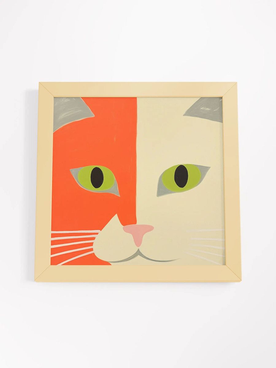 Feline Fusion Framed Matte Poster product image (31)