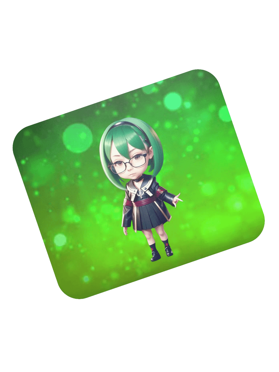 (GREEN CHIBI) K Classic Mouse Pad product image (7)