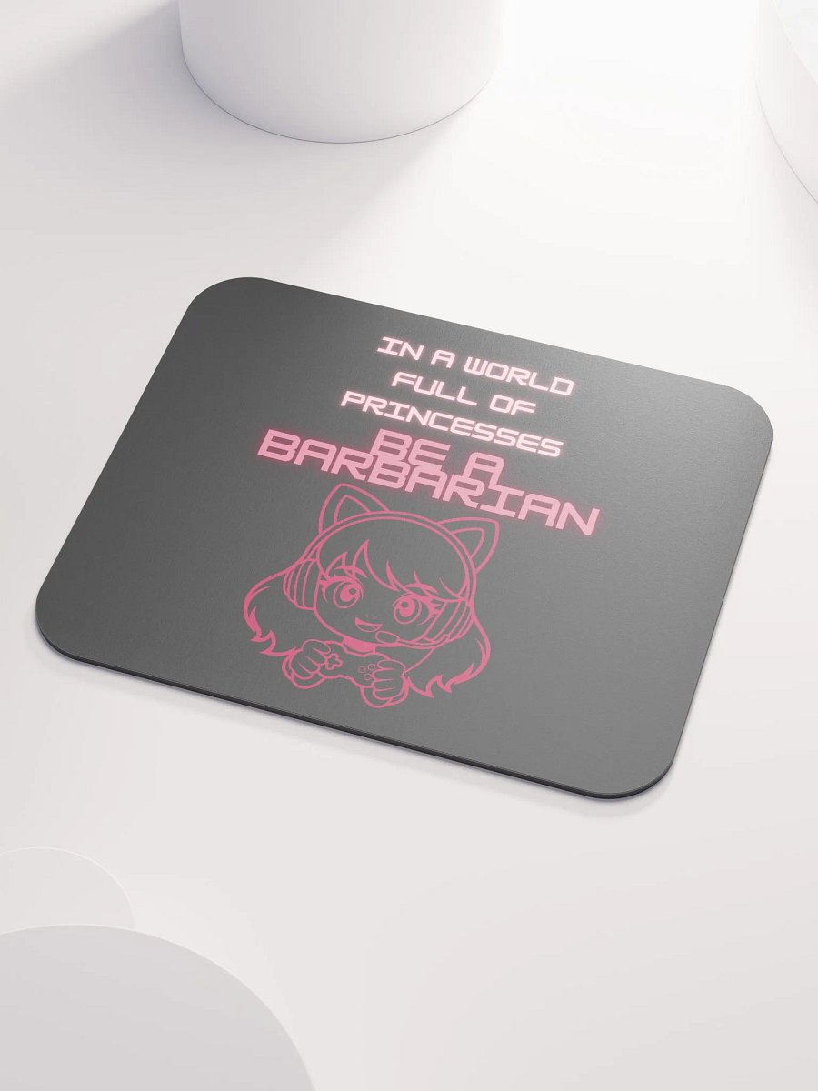 🎮 Gamer Girl Mouse Pad – Precision, Power & Pink Vibes! 💖 product image (4)