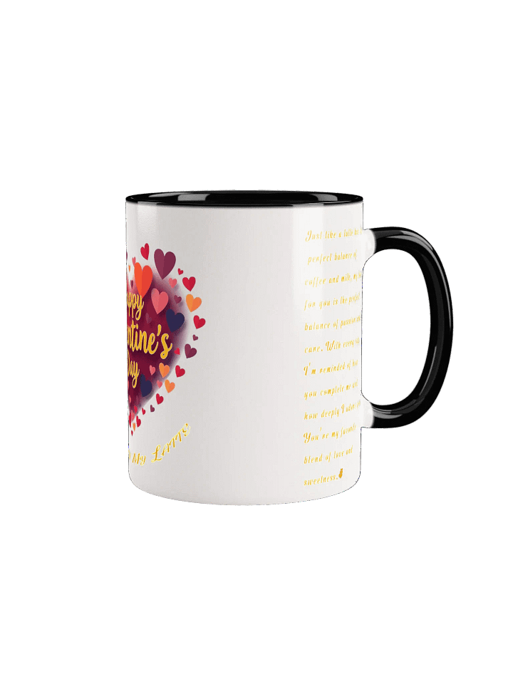 Love You Mug, Heartfelt Sips, Valentine’s Love Cup, Romantic Coffee Mug, Hugs & Kisses Mug product image (7)