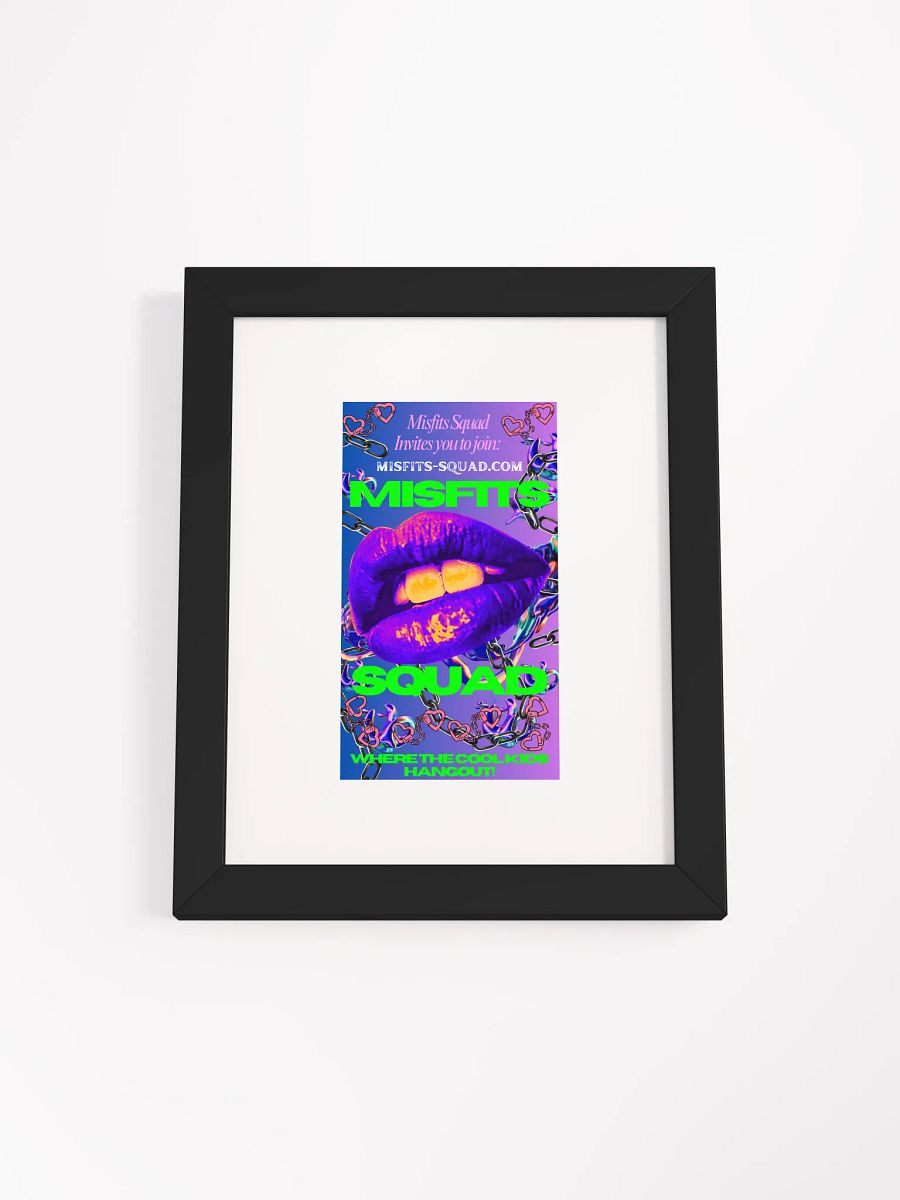 Misfits Squad Lips Poster product image (1)