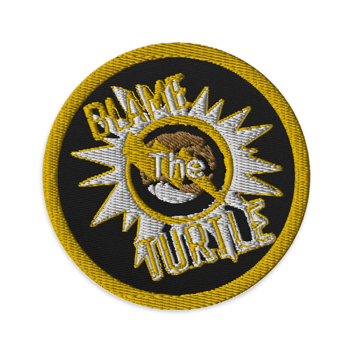 Blame The Turtle! Patch product image (1)