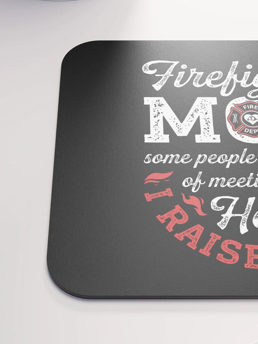 Firefighter Mom - Mouse Pad product image (6)