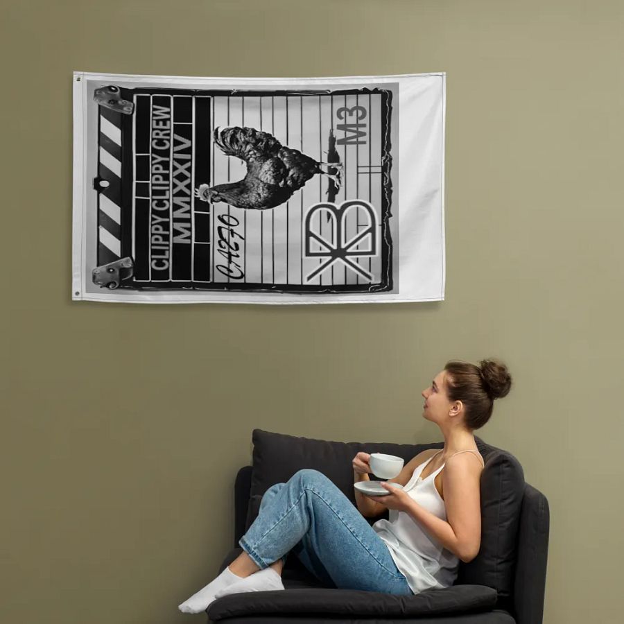 Marathon Greyscale Flag product image (12)