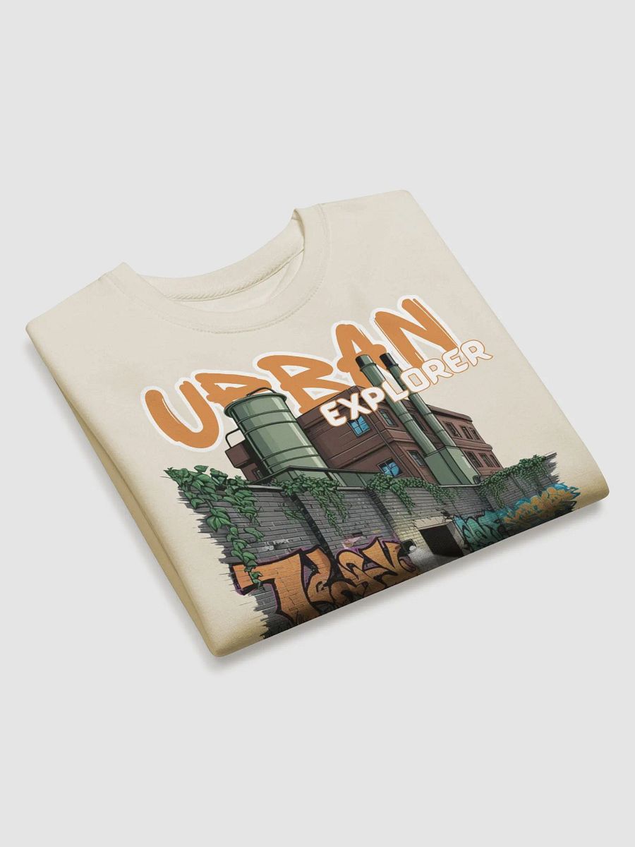 Urban Explorer Abandoned Factory Graffiti Sweatshirt product image (29)