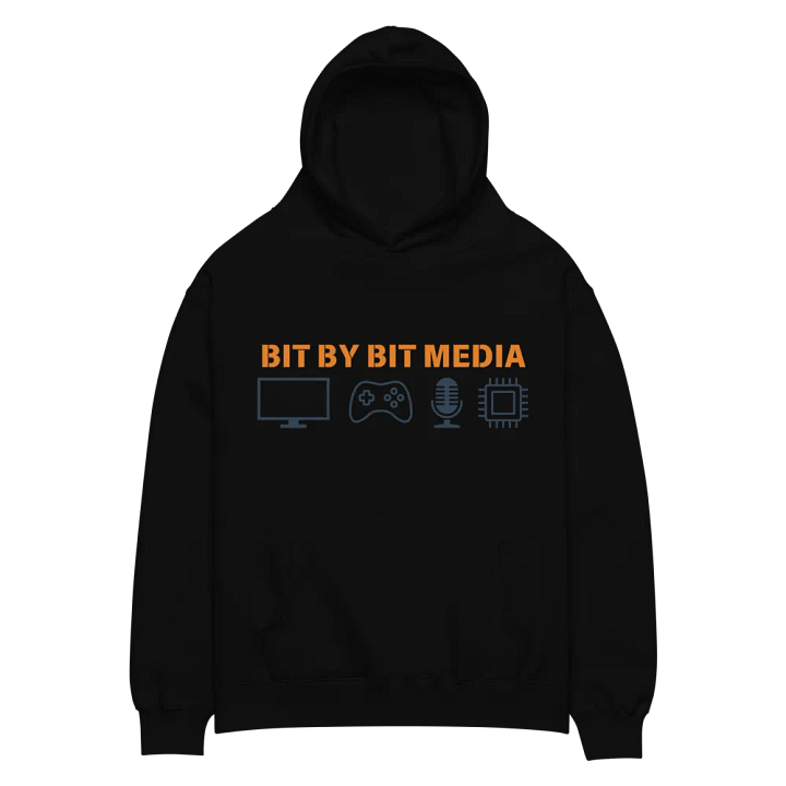 Bit By Bit Media Oversized Hoodie product image (2)