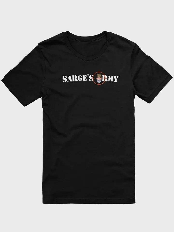 Official SARGE'S ARMY comfy T-Shirt - Dark product image (8)