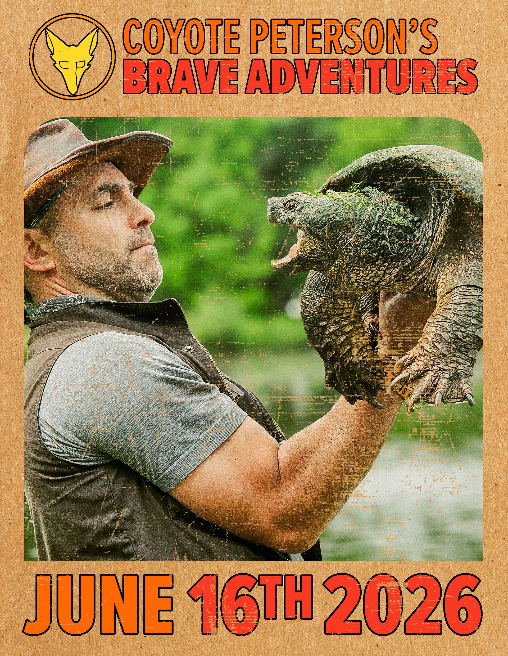 June 16th, 2026 - Coyote Peterson's Brave Adventure! product image (1)