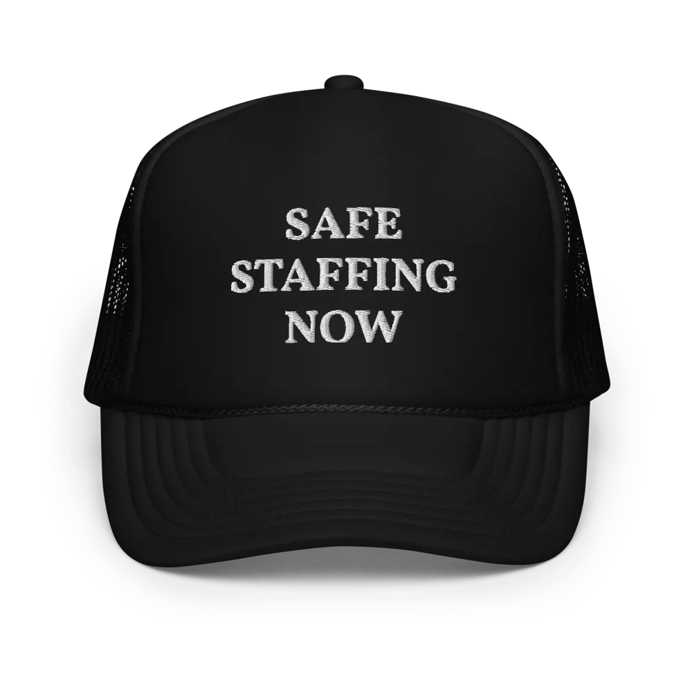 Safe Staffing Now - Embroidered Hat Trucker Cap product image (1)