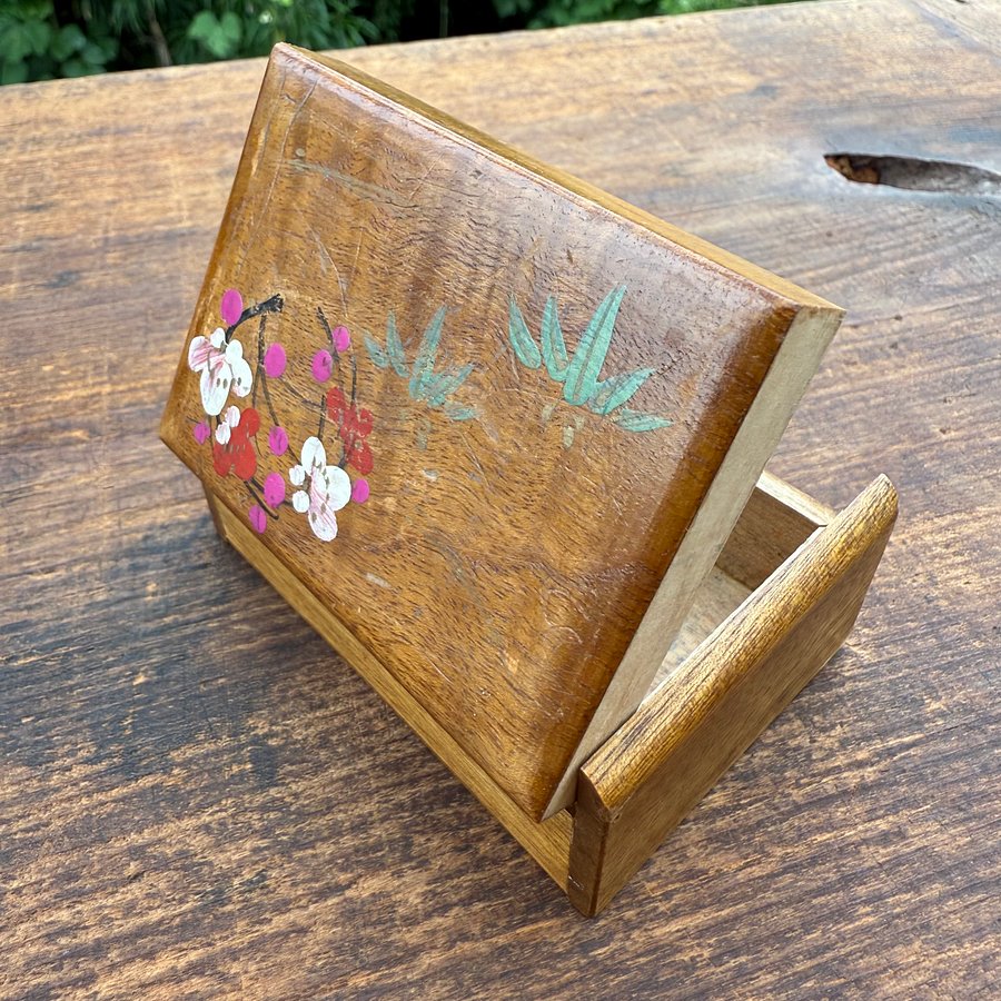 🎎 Vintage Japanese Wooden Crayon Box – Mid Showa Era – Japan Antique Roadshow product image (7)