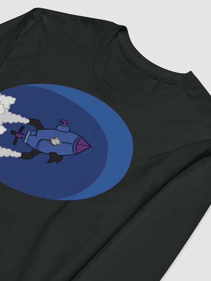RamJet's Submarine Rocket Logo Long Sleeve product image (2)