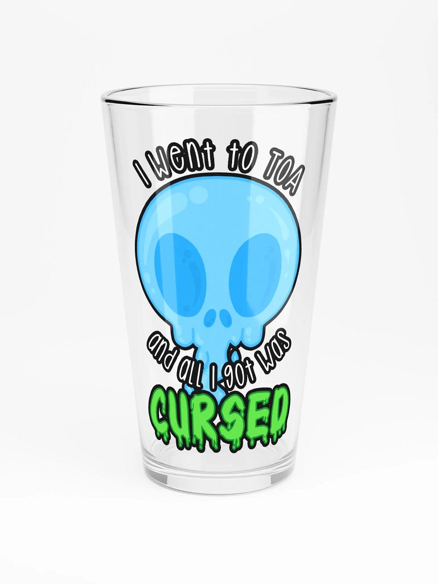 All I Got Was Cursed - Mage - Pint Glass product image (3)