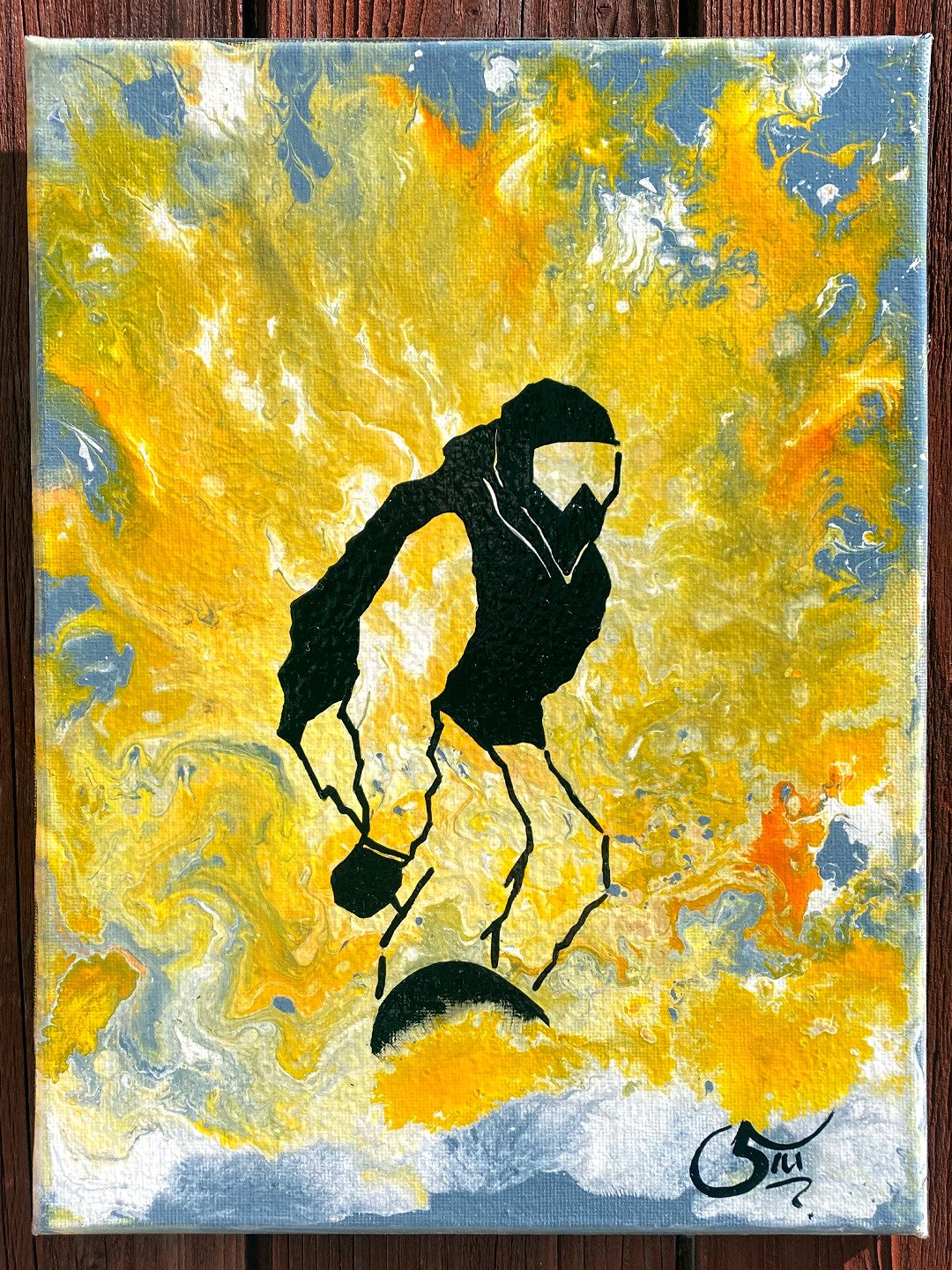 Blazing Powder - Original Painting product image (1)