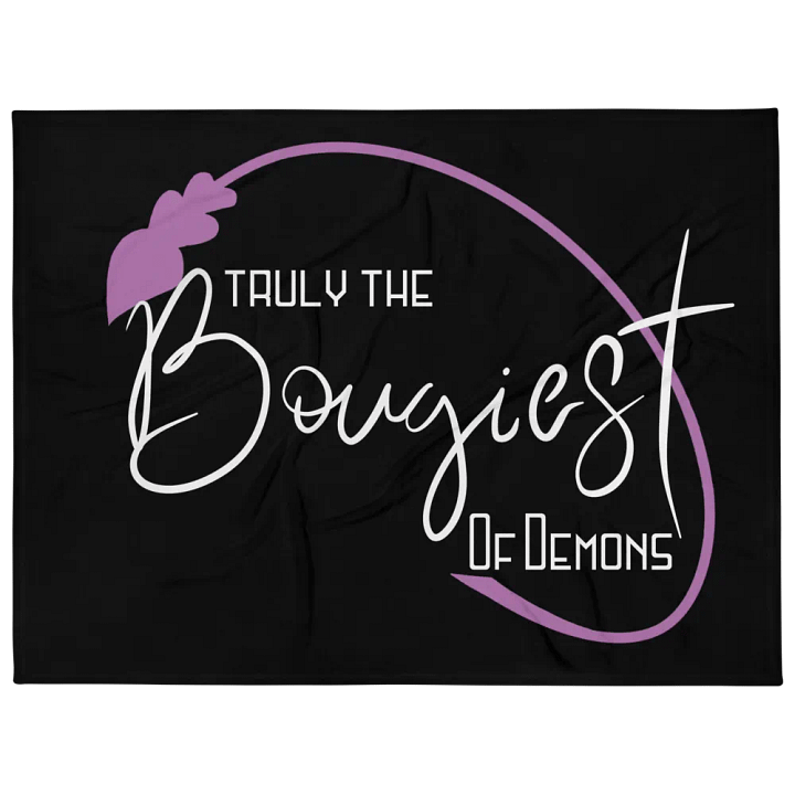 The Bougiest of Demons blanket product image (1)