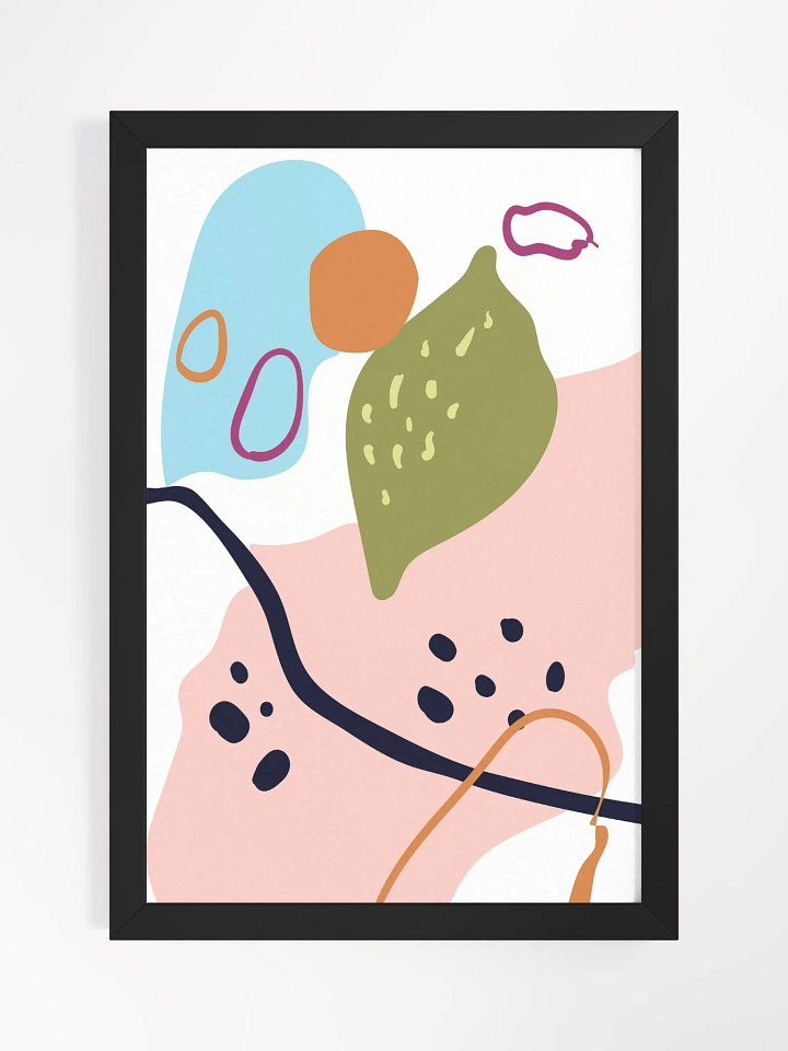 Vibrant Ayous Wood Framed Poster product image (1)