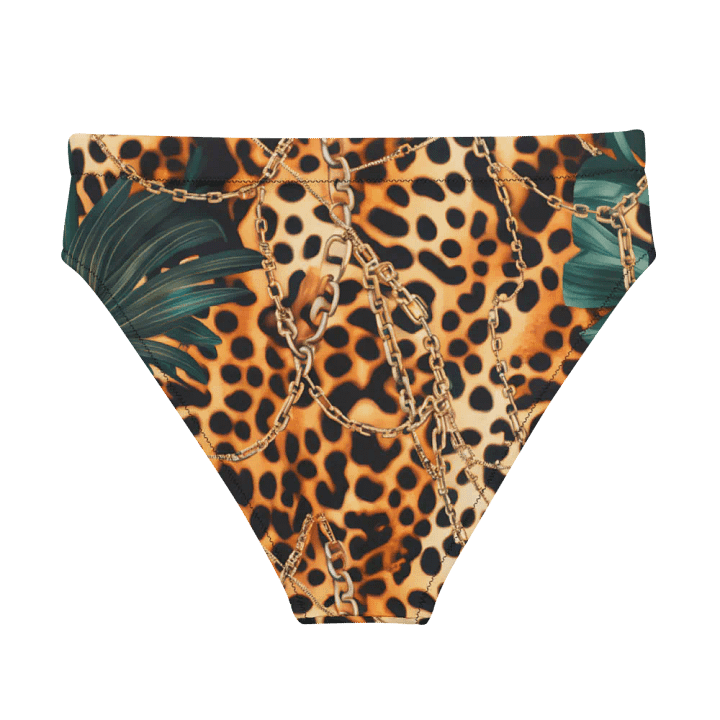 Safari Luxe Leopard & Palm High Waisted Bottoms product image (2)