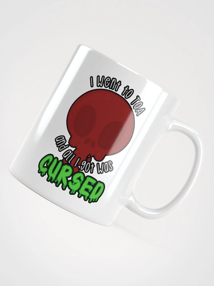 All I Got Was Cursed - Death Knight - White Glossy Mug product image (4)