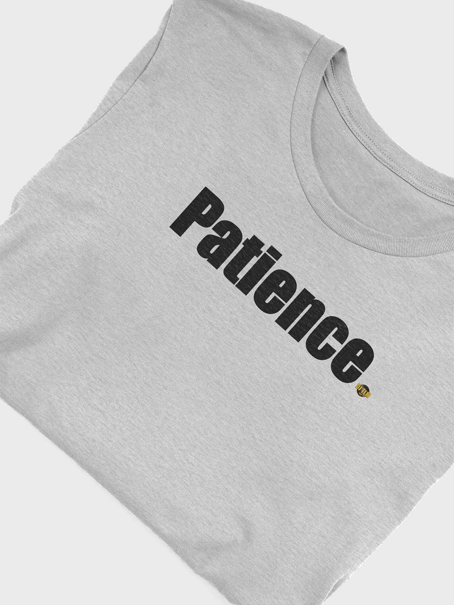 Patience Tee (black print) product image (5)
