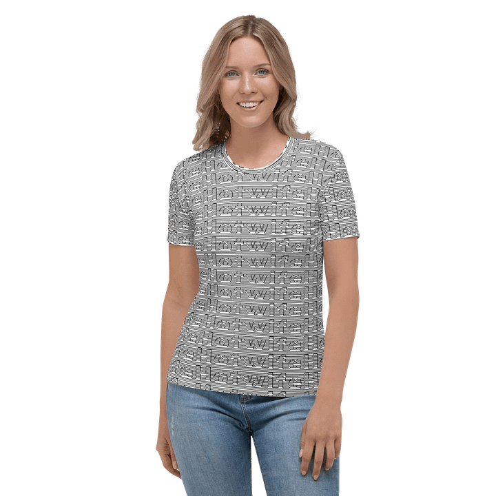 Hotwife Magic 3D illusion print fitted shirt product image (2)
