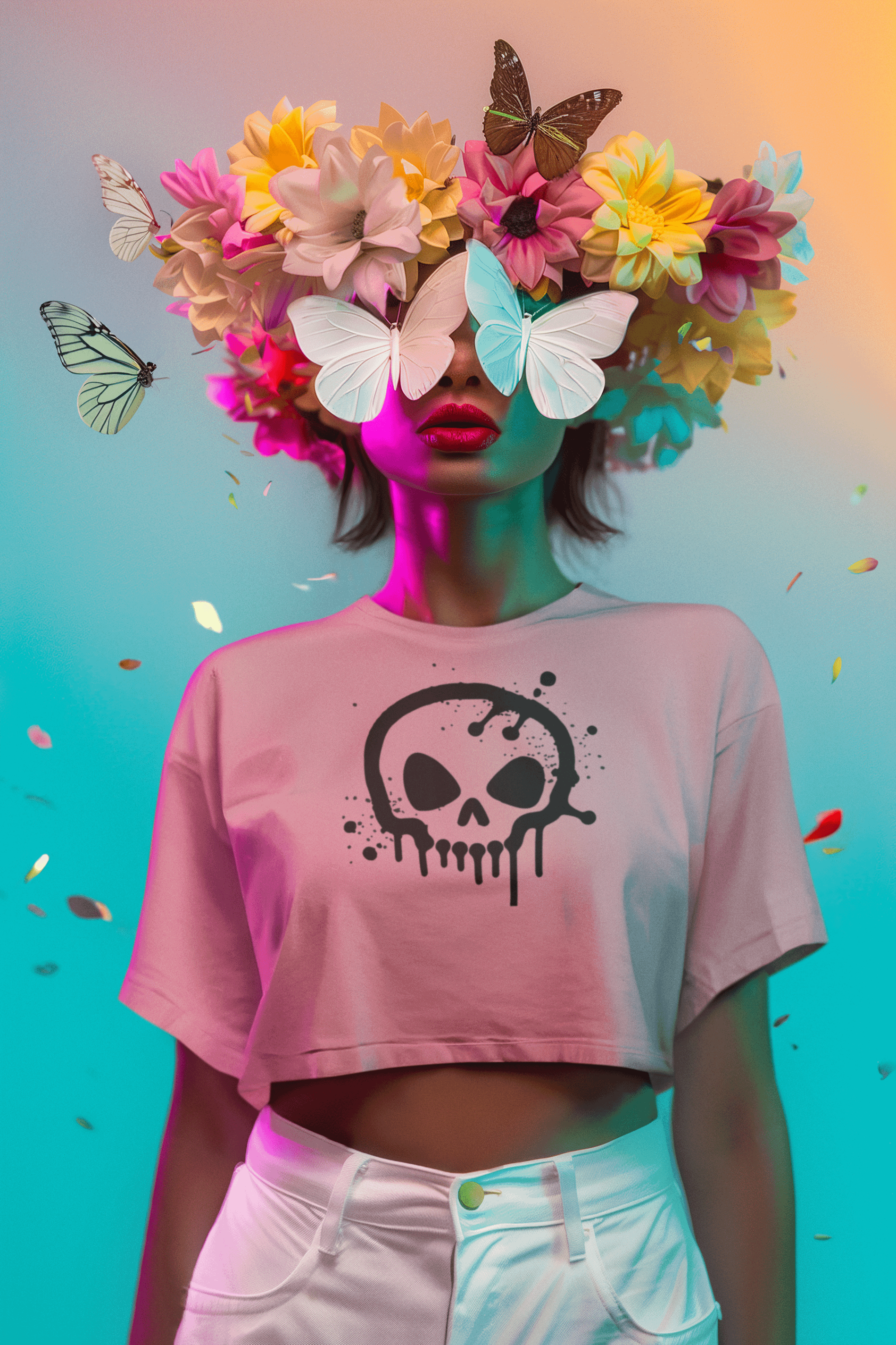 Crop Top: The Skull product image (2)