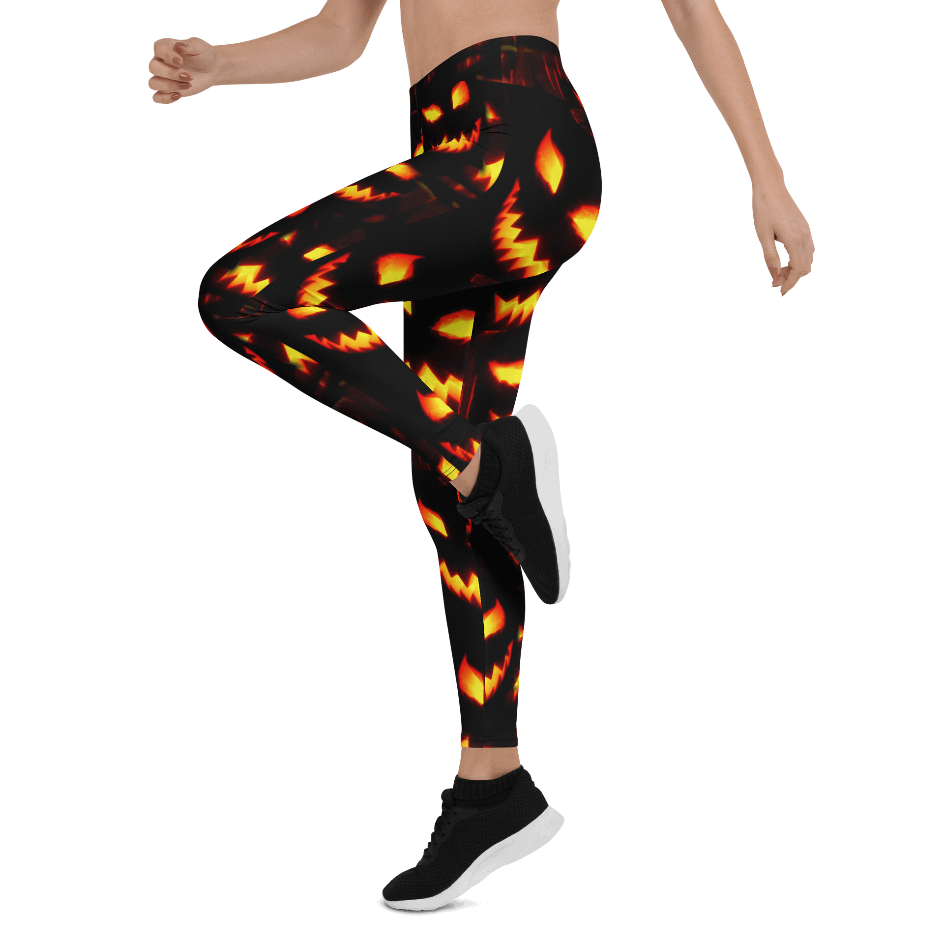 Jack o Lantern Smiles All-Over Leggings product image (5)