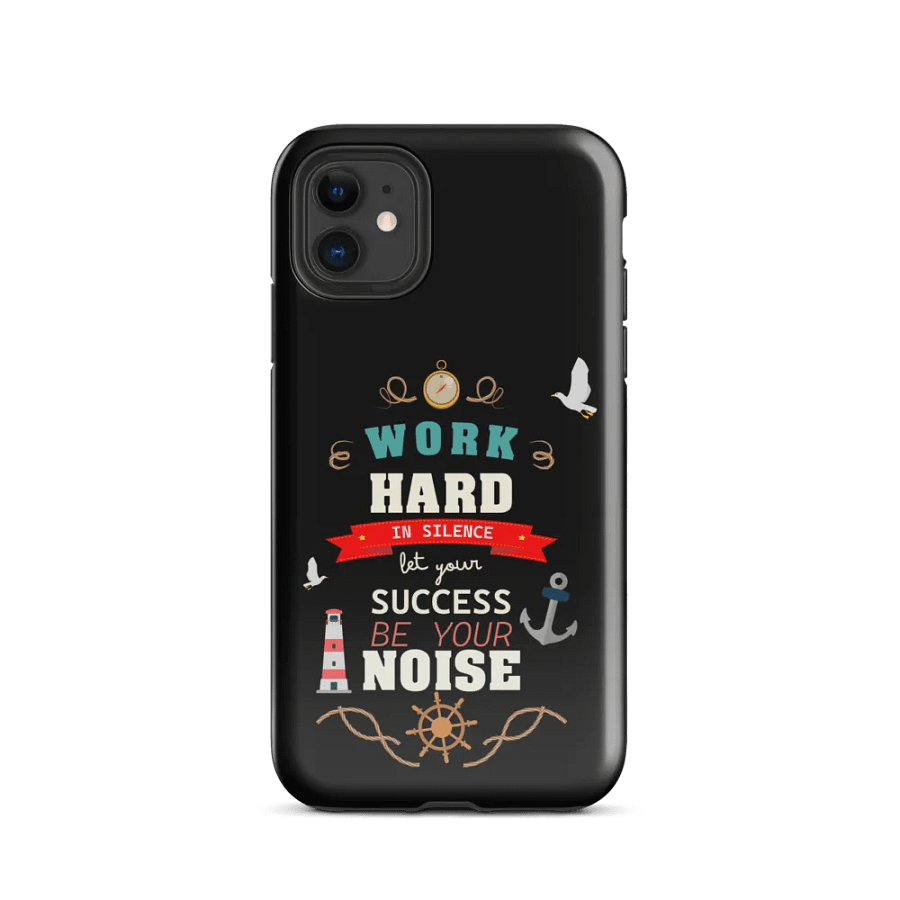 Work Hard in Silence iPhone® Tough Case product image (24)