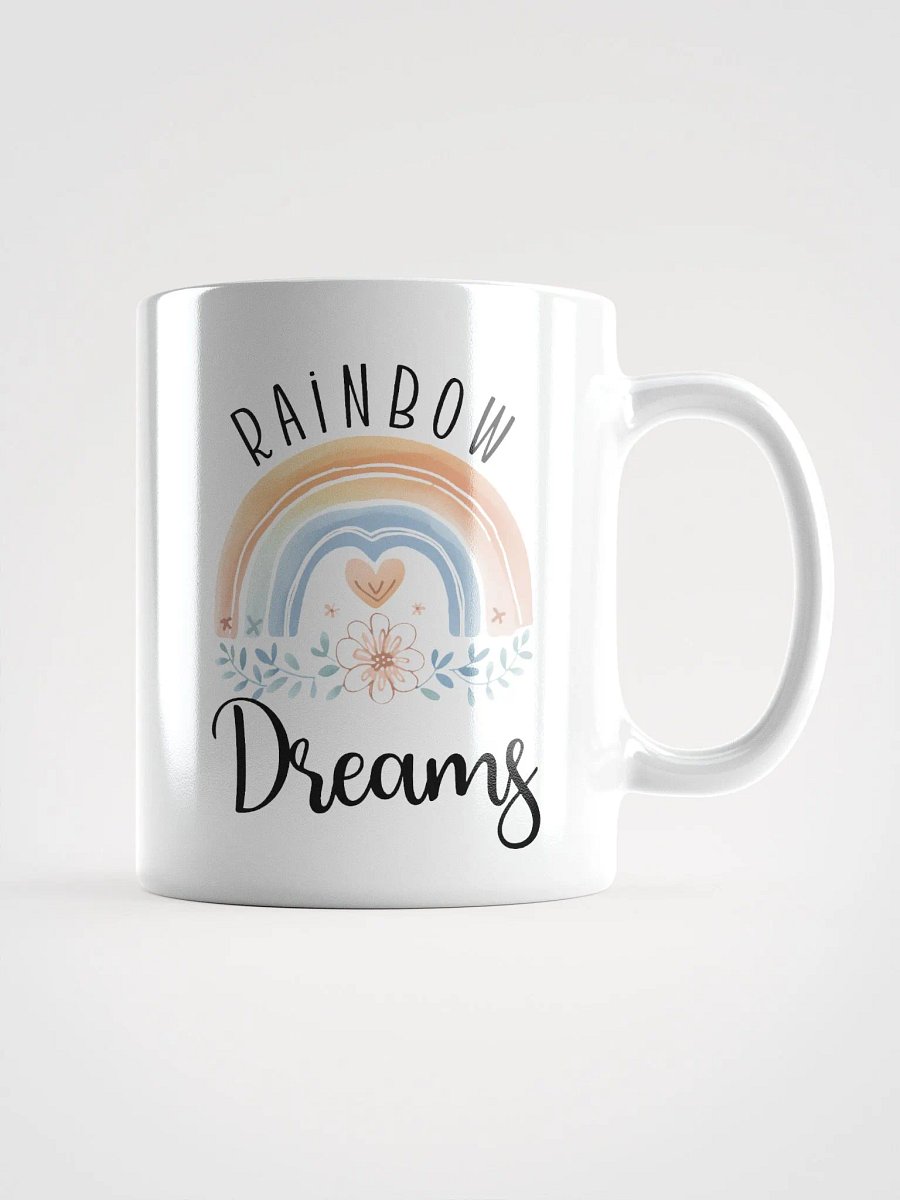 Rainbow Dreams Boho Ceramic Mug product image (3)