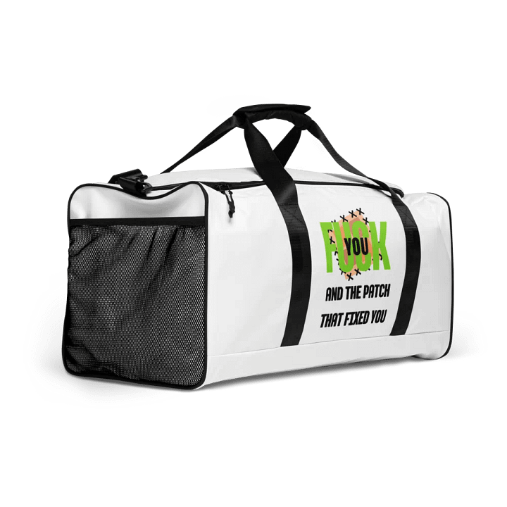 Rebel Patch All-Over Duffle Bag product image (2)
