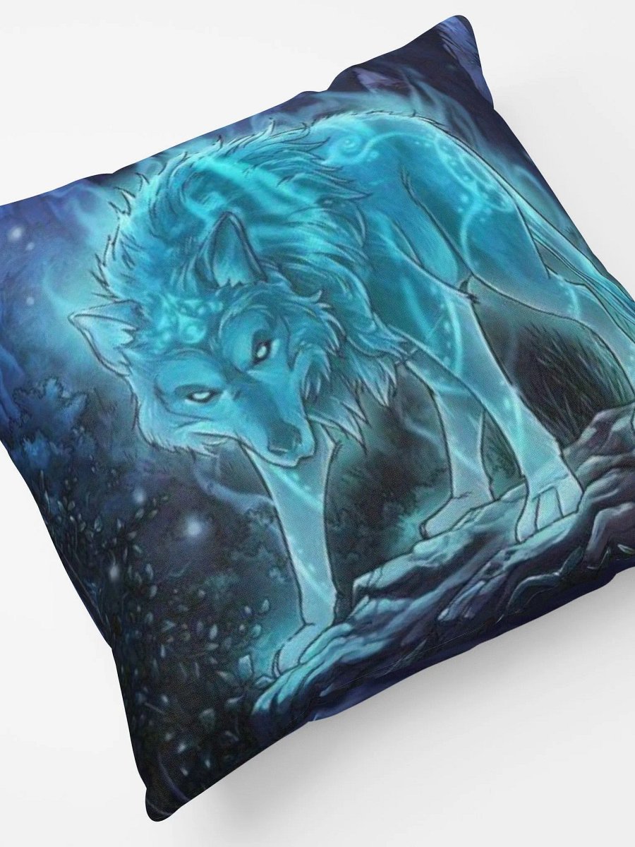spirt wolf with wings pillow product image (3)