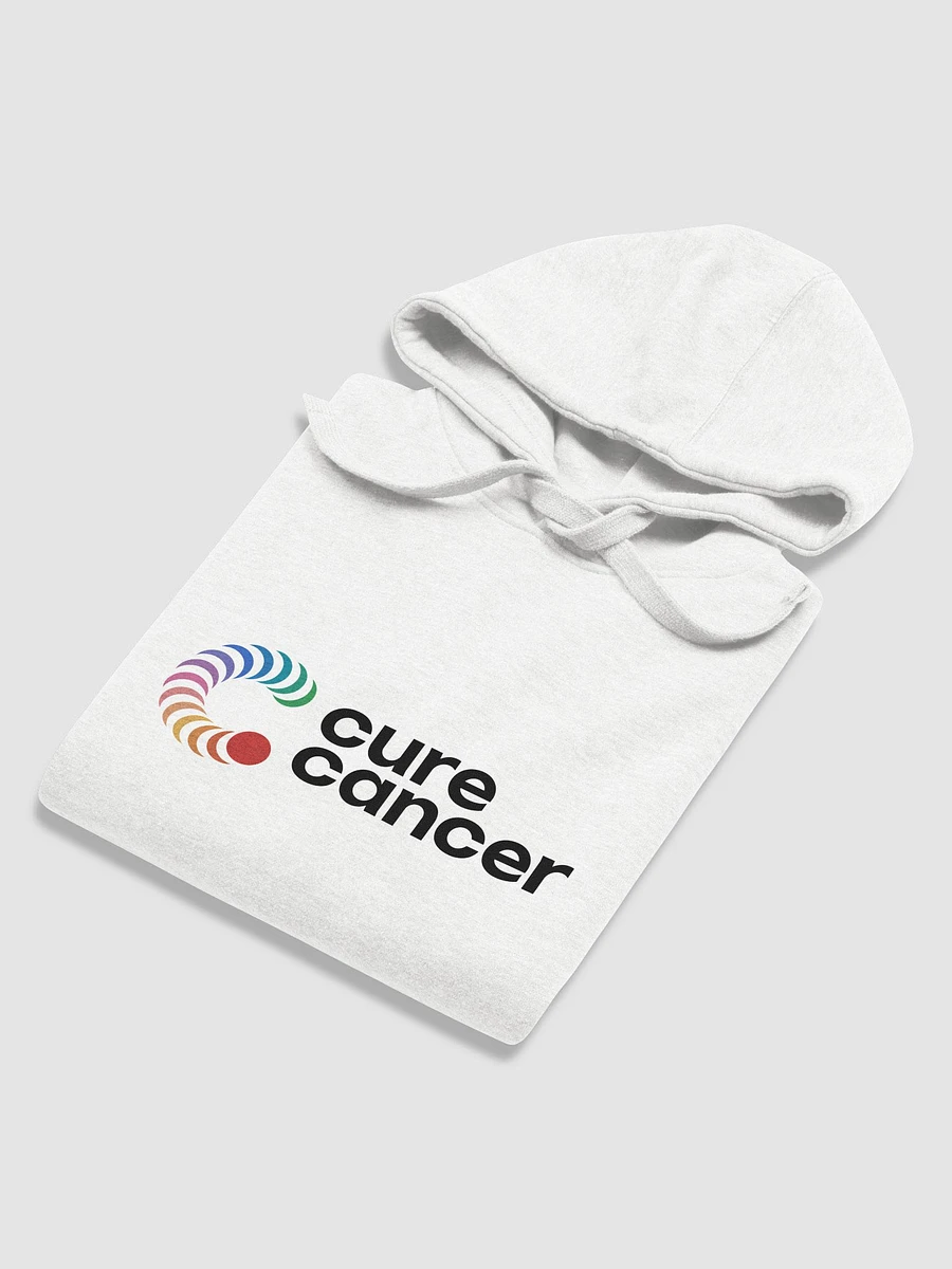 Cure Cancer | Logo Hoodie - White product image (6)